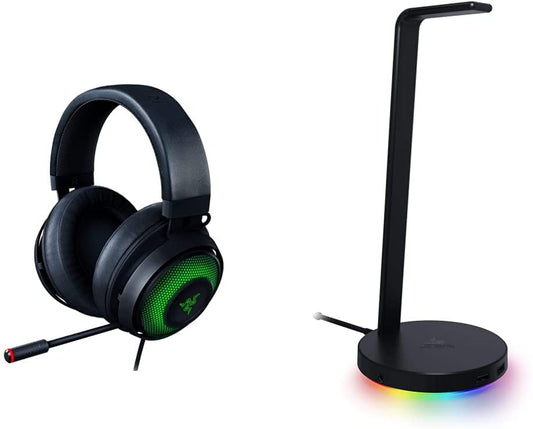 Razer Kraken Ultimate RGB – Audífonos Gaming USB con Base Station Chroma