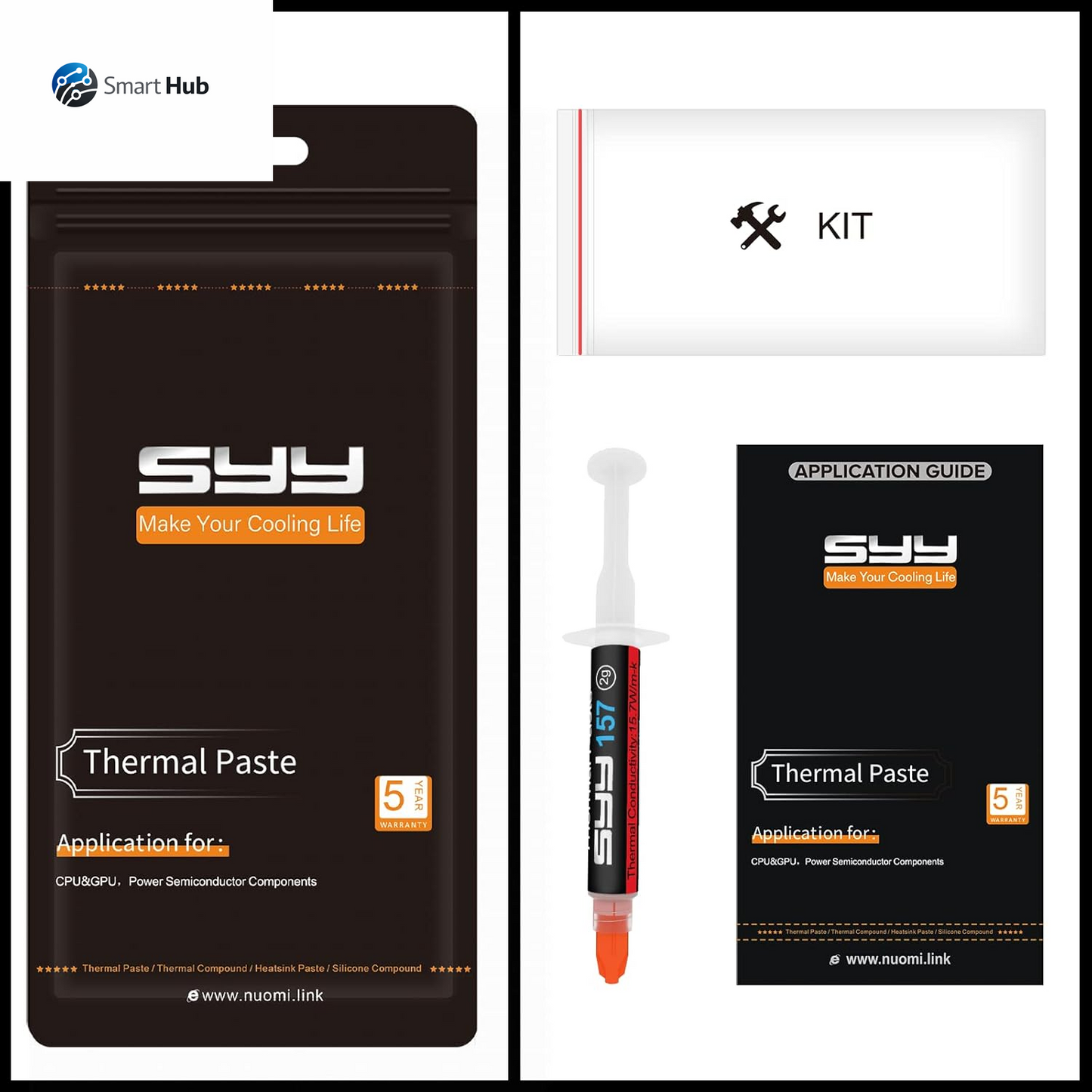 Thermal Paste,  2 Grams CPU Paste Thermal