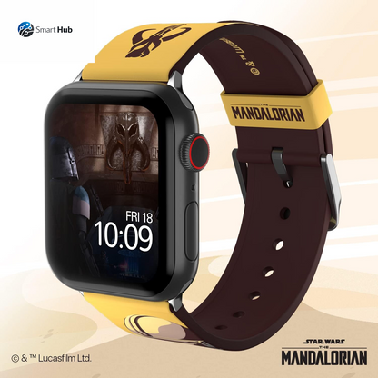 Star Wars: the Mandalorian Officially Licensed Smartwatch Band (Watch Not Included)