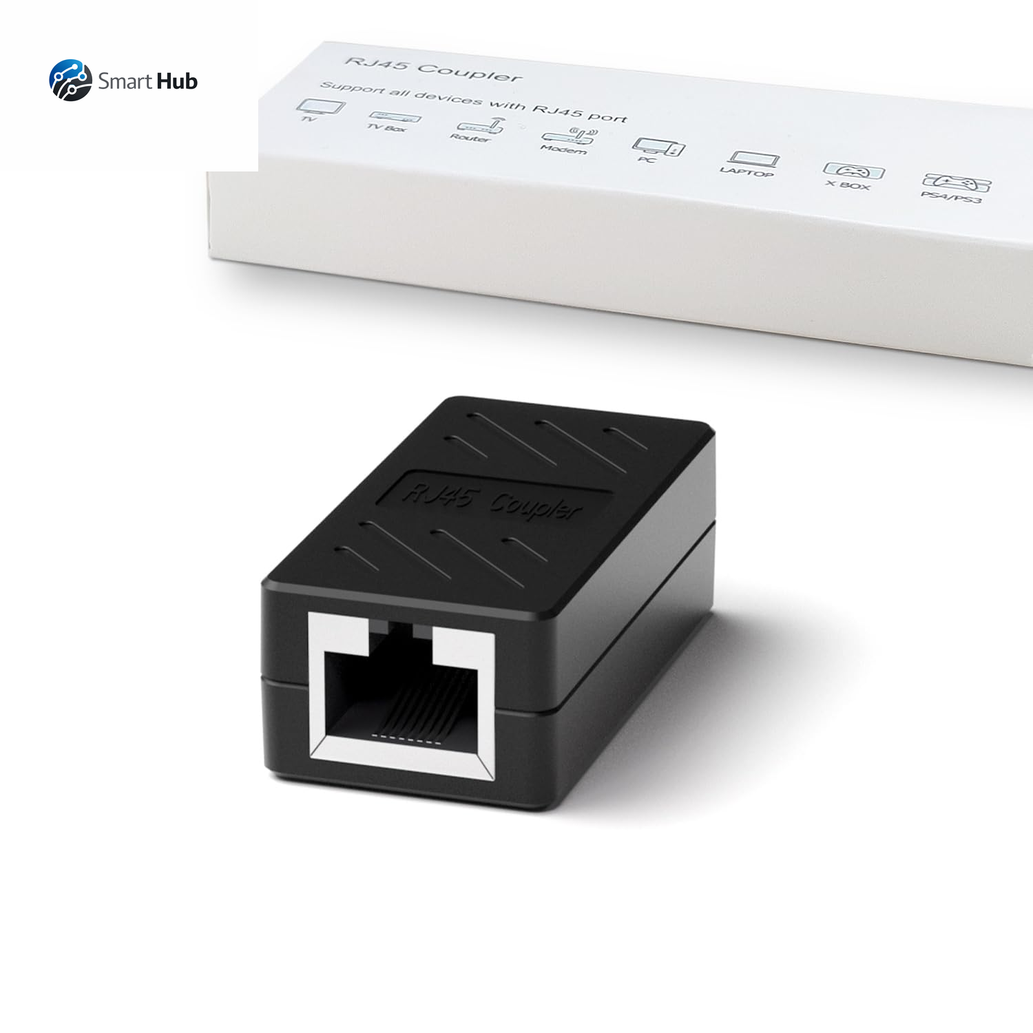 RJ45 Coupler, Ethernet Extender for Cat7/Cat6/Cat5E/Cat5 Female to Female Ethernet Coupler Connector (5, Blue)