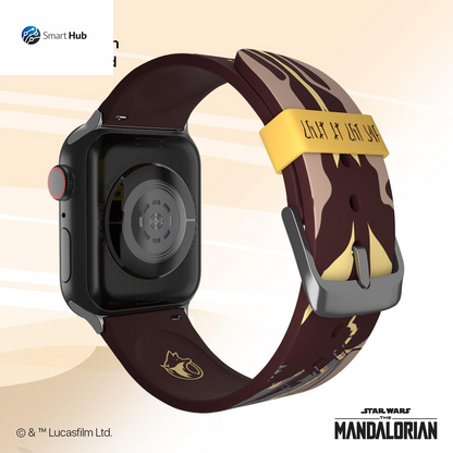 Star Wars: the Mandalorian Officially Licensed Smartwatch Band (Watch Not Included)